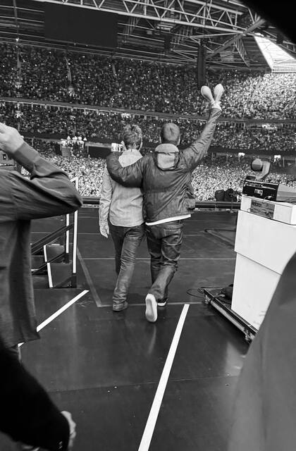 Liam y Noel Gallagher Oasis